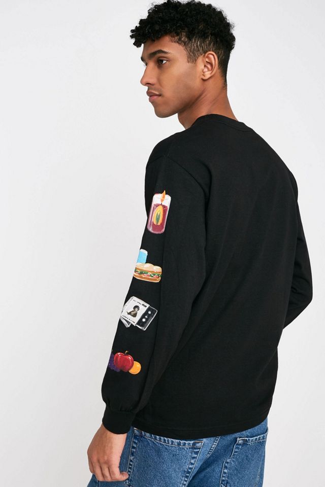 HUF Bodega Black Long-Sleeve T-Shirt #1