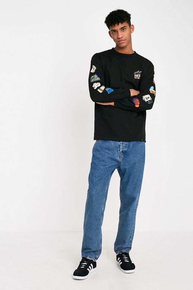 HUF Bodega Black Long-Sleeve T-Shirt #3