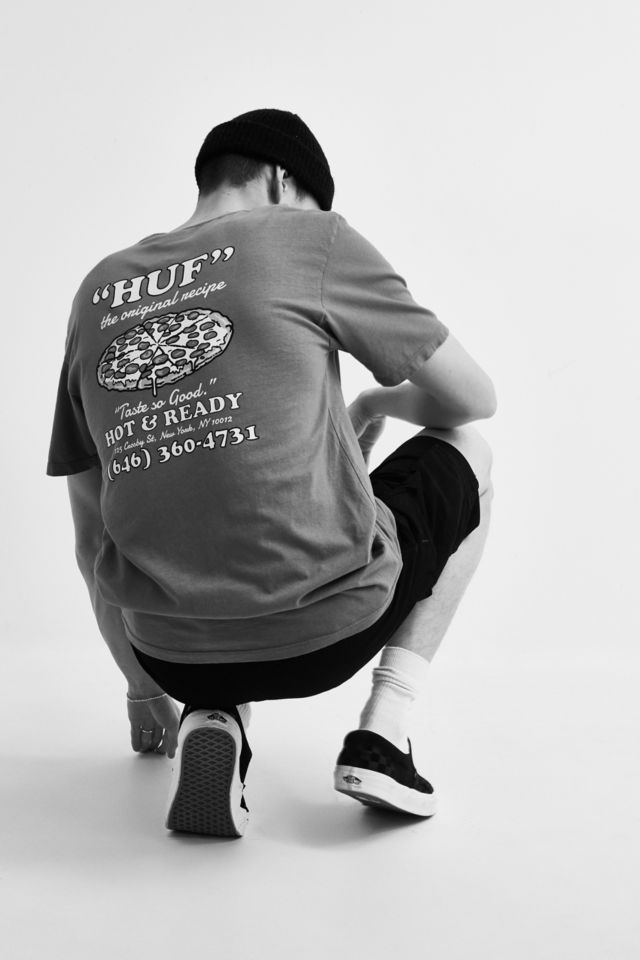 huf pizza t shirt