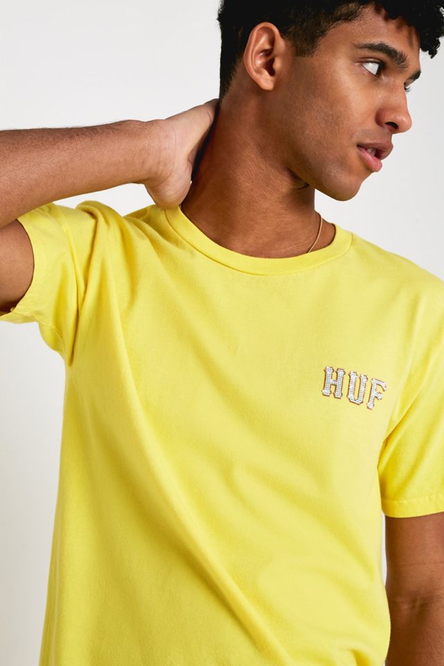 HUF Jacob Classic Yellow T-Shirt #2