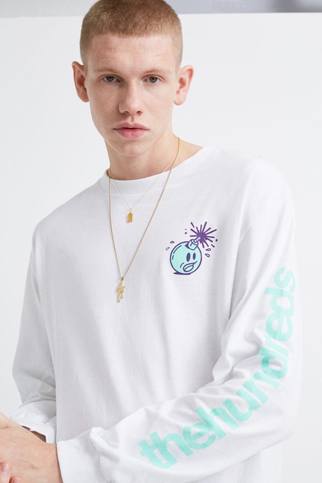 The Hundreds - T-shirt à manches longues blanc House Adam #1