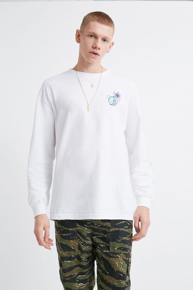 The Hundreds - T-shirt à manches longues blanc House Adam #2