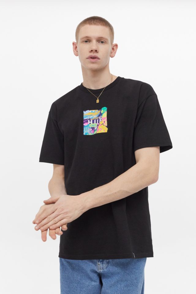 HUF Comics Box Logo T-Shirt | Urban Outfitters UK