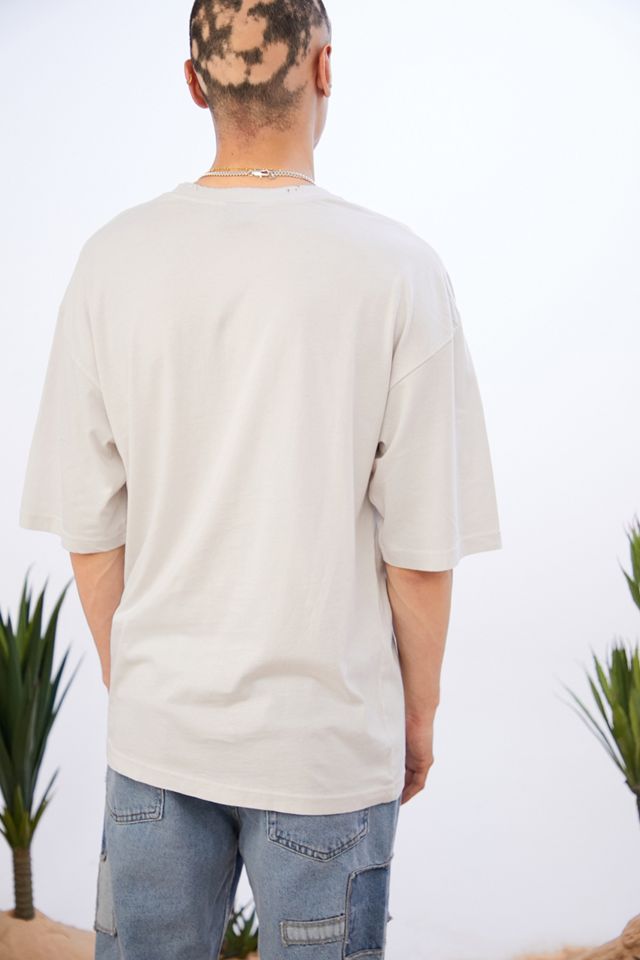 T-shirt surdimensionné Afends White Richmond #3