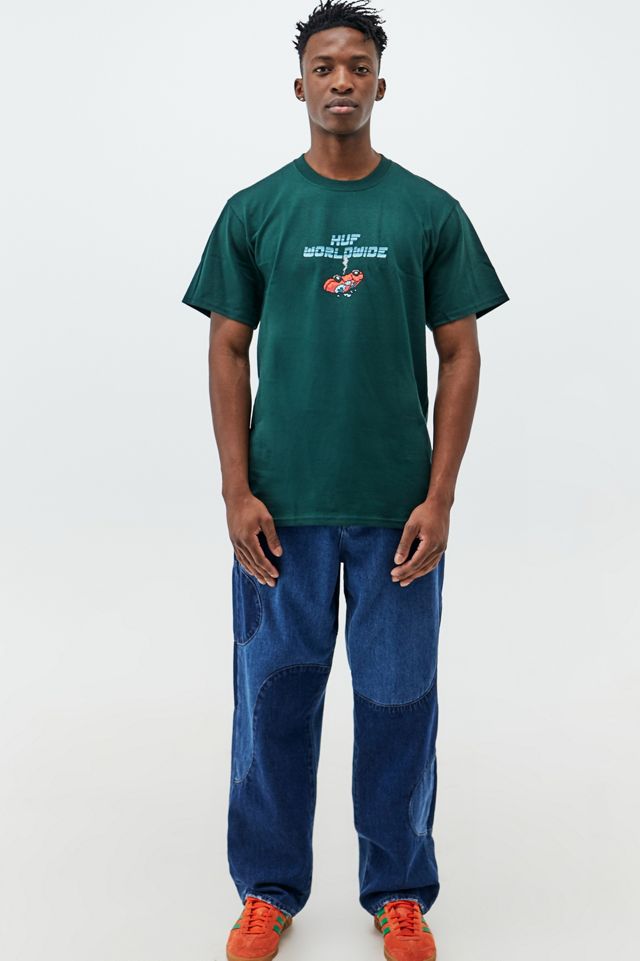 HUF Dark Green Game Over T-Shirt a maniche corte #2