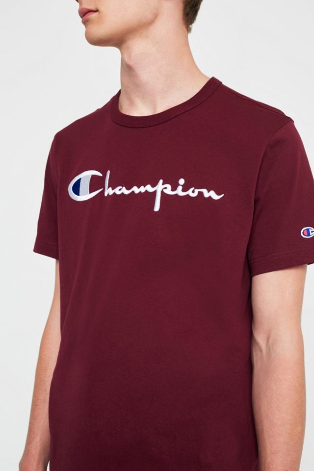 HOT Mens Shirts Maroon Champion Shirt Shirt Maroon Champion