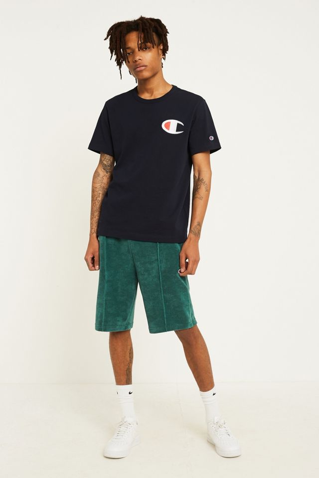 Champion - T-shirt à logo C bleu marine #2