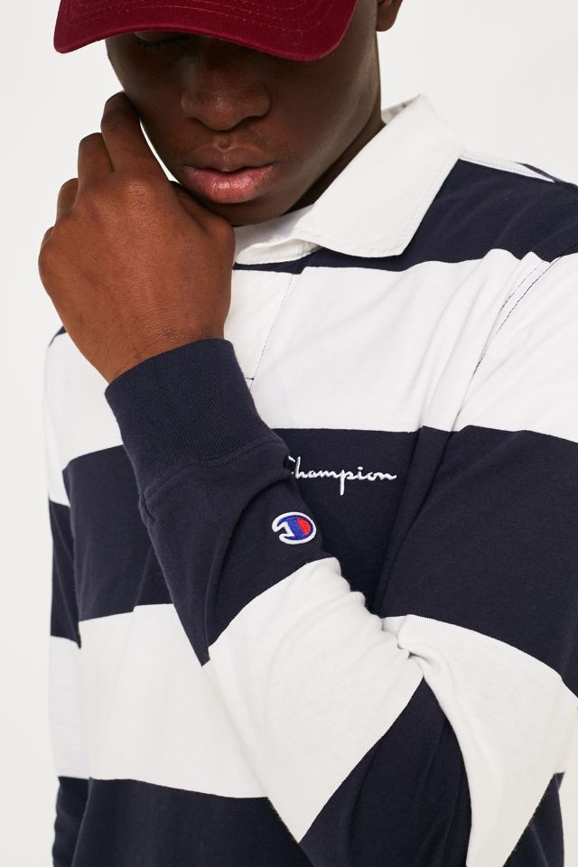 Champion X UO Small Script Navy Rugby Shirt #1