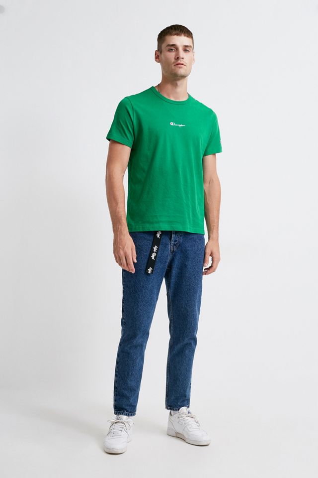 Champion - T-shirt Timber à manches courtes vert avec petite inscription, exclusivité UO #2