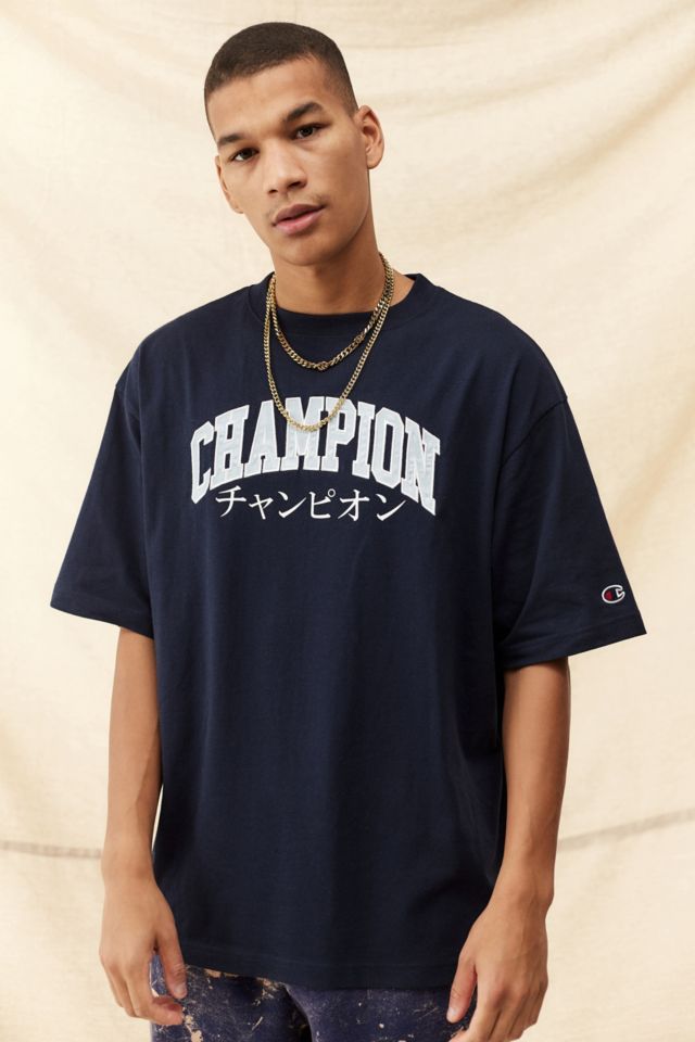 Champion t store shirt urban outfitters