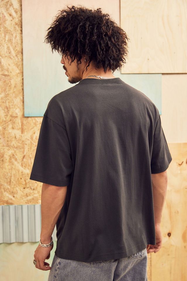 Champion UO Exclusive T-shirt giapponese nera a trama inversa #2