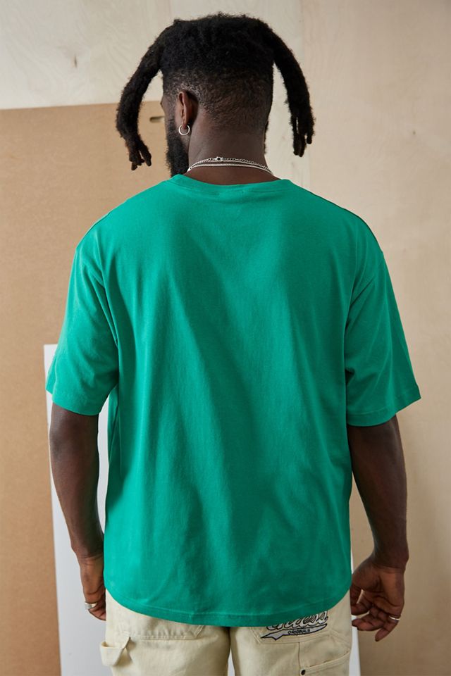 Champion UO Exclusive Reverse Weave Green Varsity T-Shirt #3