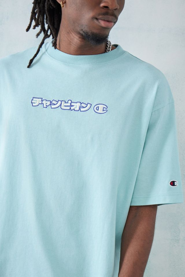 Champion UO Exclusive Sky Blue Tokyo T Shirt