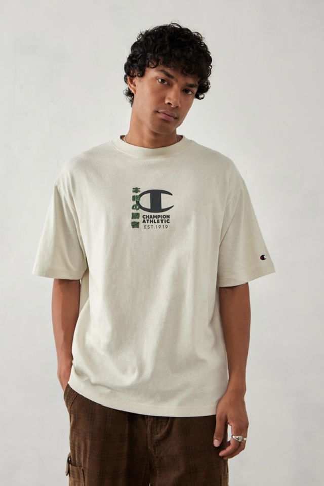 Champion UO Exclusive Stone Japanese Pillar T-Shirt | Urban 