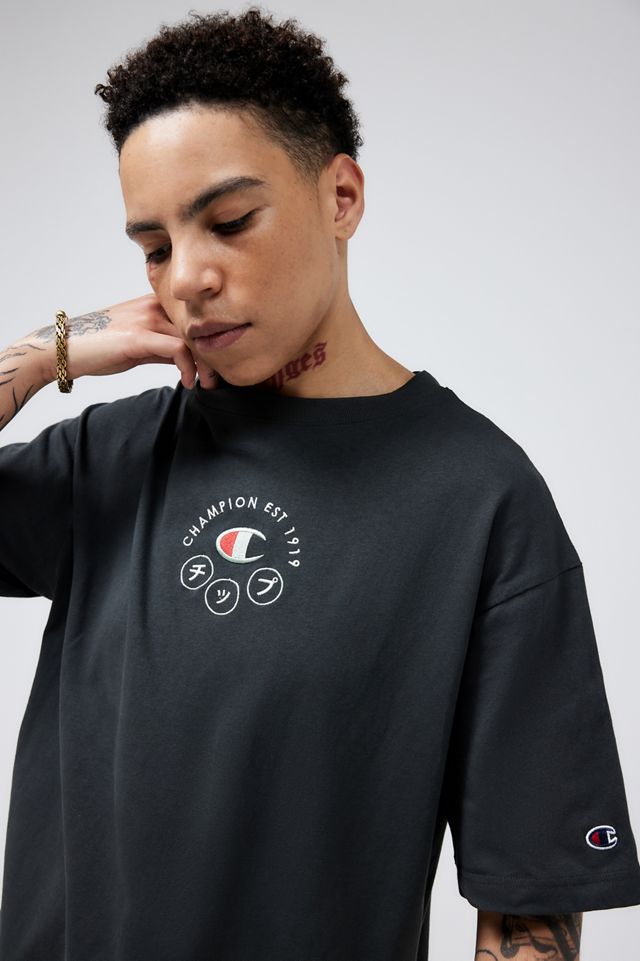 Champion UO Exclusive Black Japanese Arc T-Shirt #4
