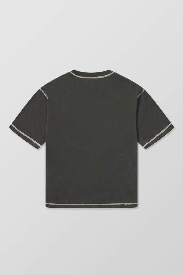 Champion UO Exclusive Black Contrast Stitch T-Shirt #7