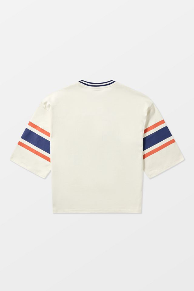 Champion White 60s Football T-Shirt | Urban Outfitters UK