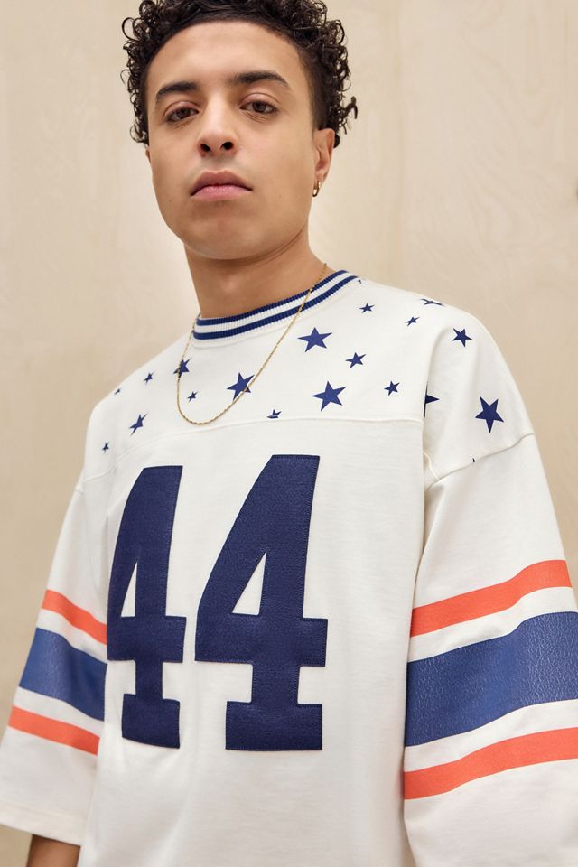 Champion White 60s Football T-Shirt | Urban Outfitters UK