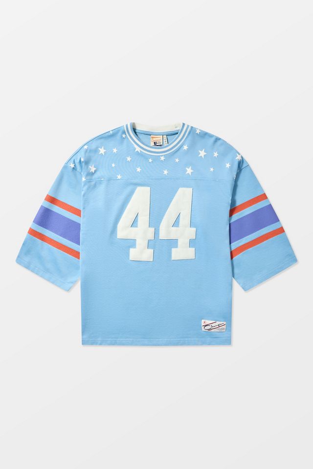 トップス 60s champion football T-shirt Champion Blue 60s Football T-Shirt | Urban Outfitters UK