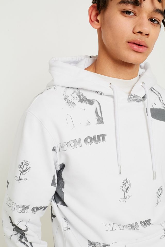 Soulland – Hoodie „Ellis“ in Weiß mit Print #2