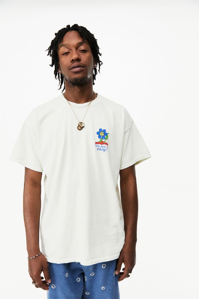 UO White Take It Easy T-Shirt #2