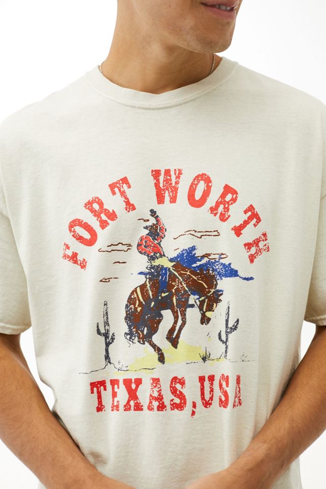 UO Crema Fort Worth T-Shirt #1