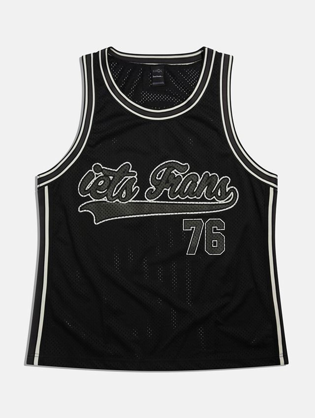 iets frans... Canotta da Basket Nera #4