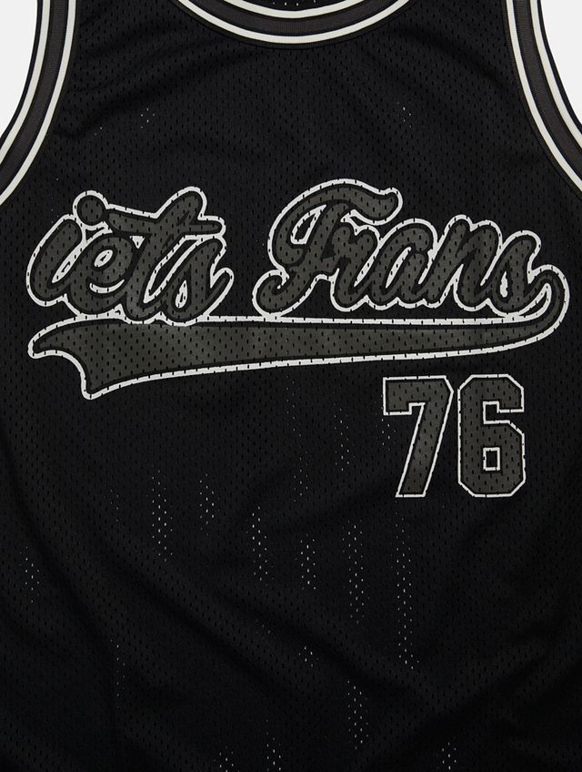 iets frans... Canotta da Basket Nera #6