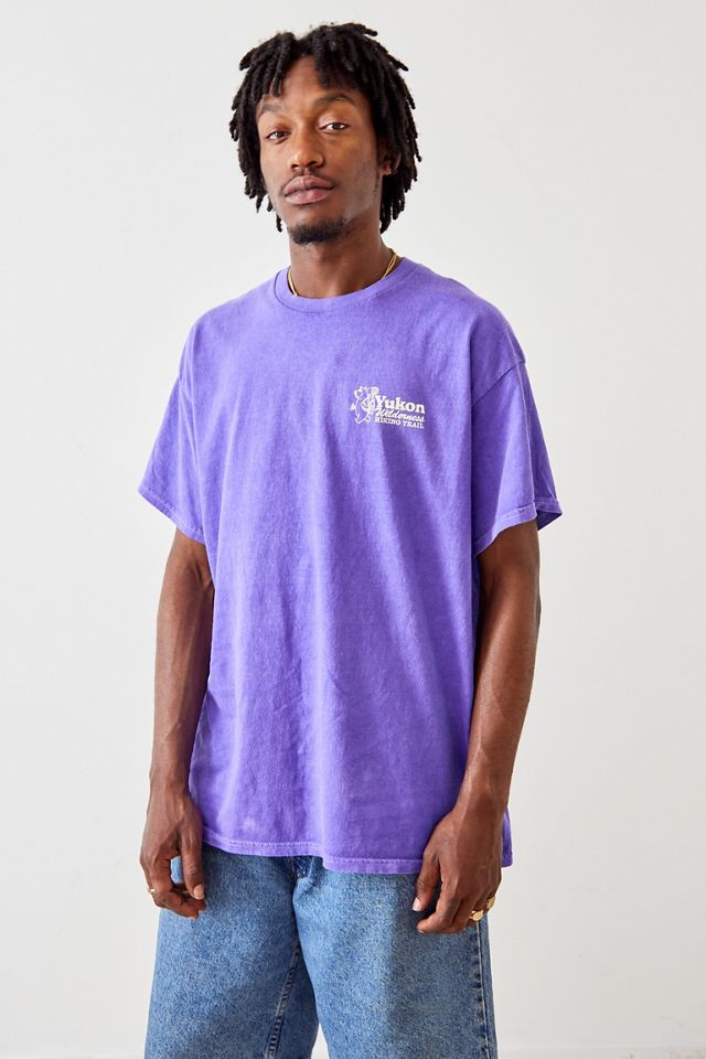 Maglietta UO Purple Yukon Wilderness Trail #1