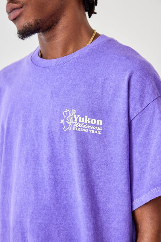 Maglietta UO Purple Yukon Wilderness Trail #3