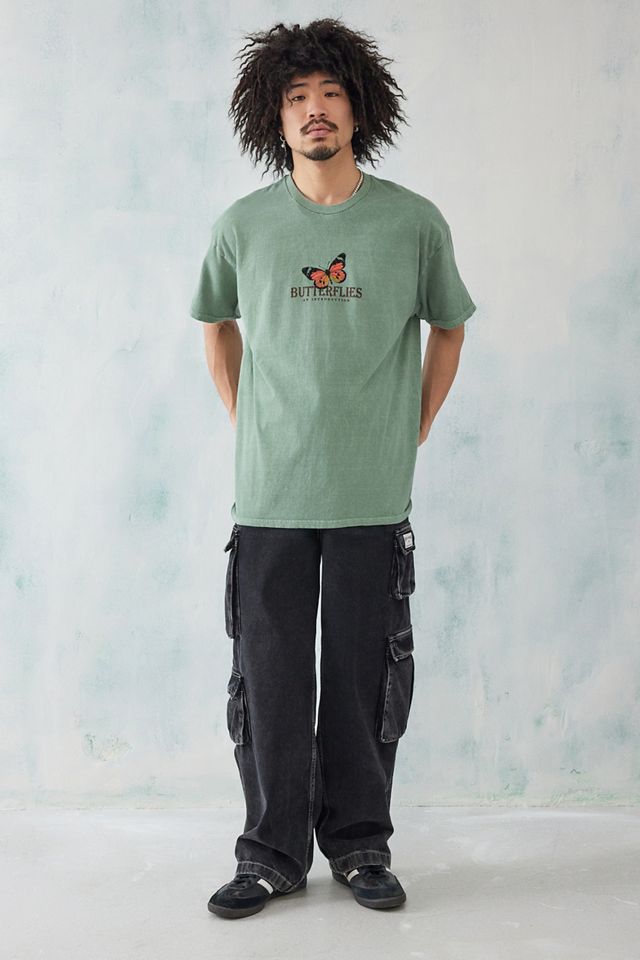 UO Green Butterfly T-Shirt  #2
