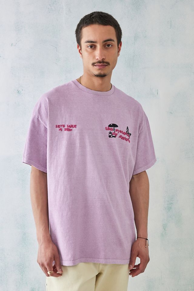 T-shirt UO Mysteries Lilas Poussiéreux #1