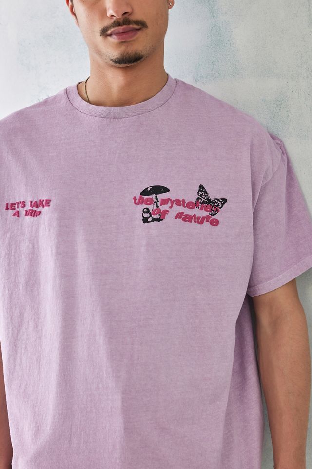T-shirt UO Mysteries Lilas Poussiéreux #3