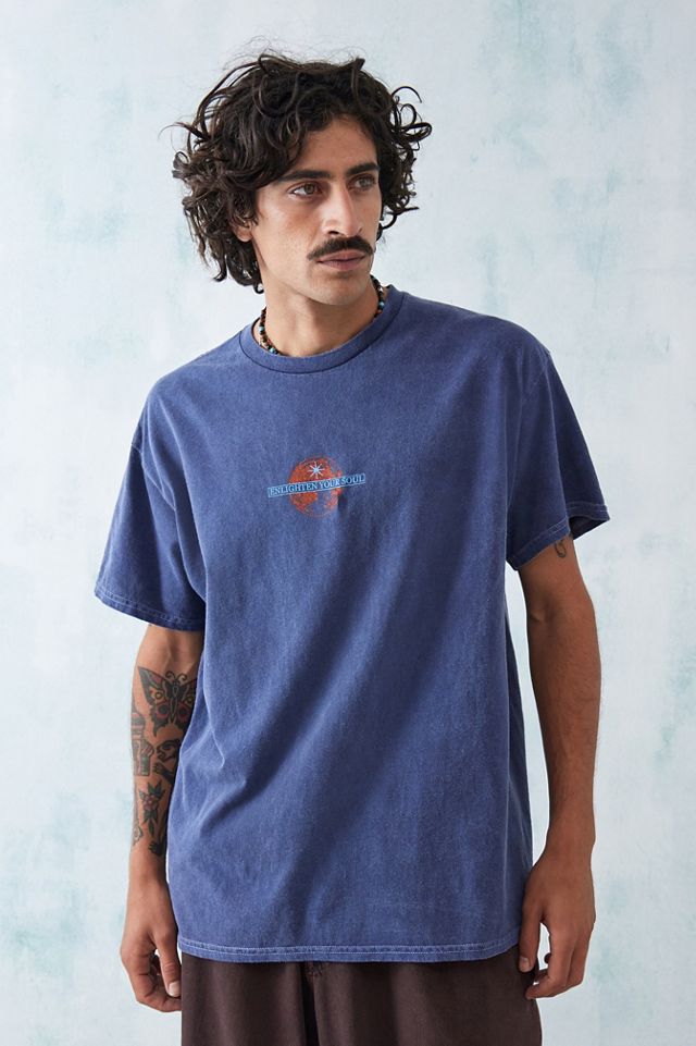 UO Navy Erleuchte Deine Seele T-Shirt #1