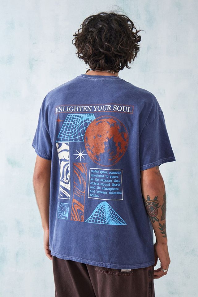 UO Navy Erleuchte Deine Seele T-Shirt #2
