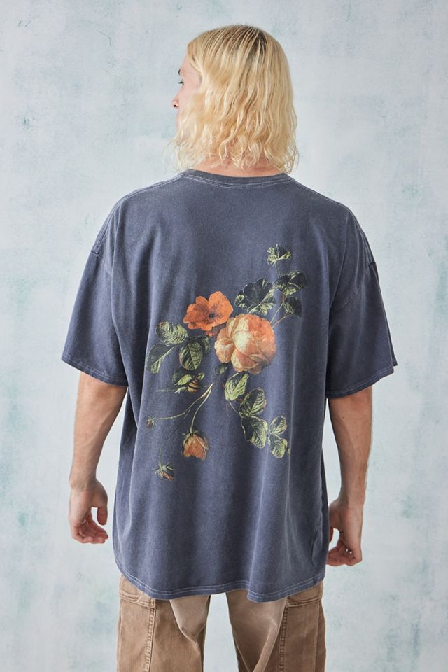 Urban Outfitters, Tops, Urban Outfitters Out From Under Oversized Floral  Thermal Shirt