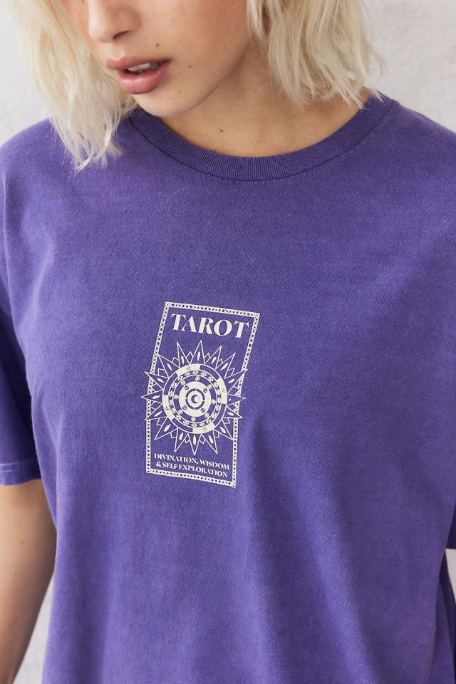 UO Blue Tarot Card T-Shirt  #5