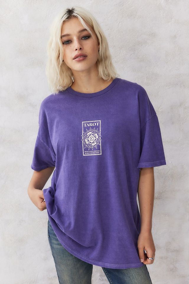 UO Blue Tarot Card T-Shirt  #6