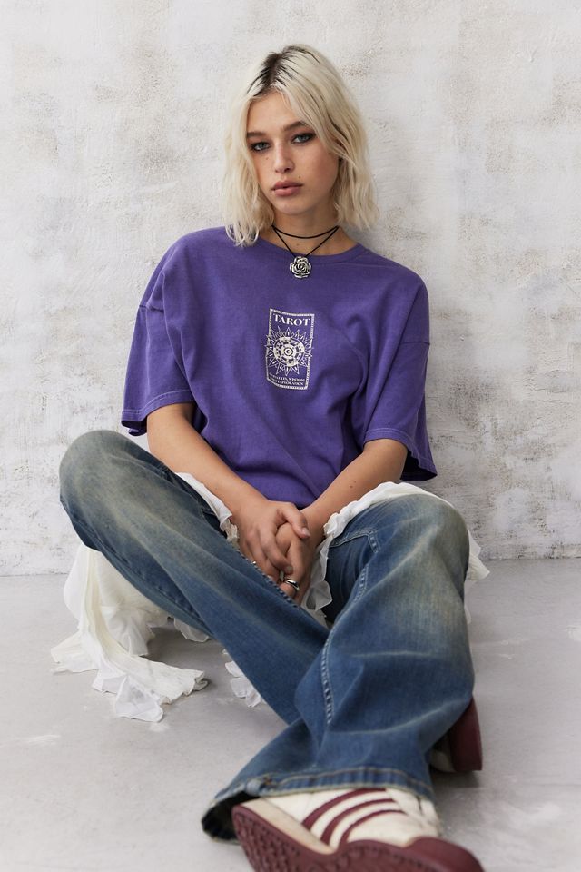 UO Blue Tarot Card T-Shirt  #7