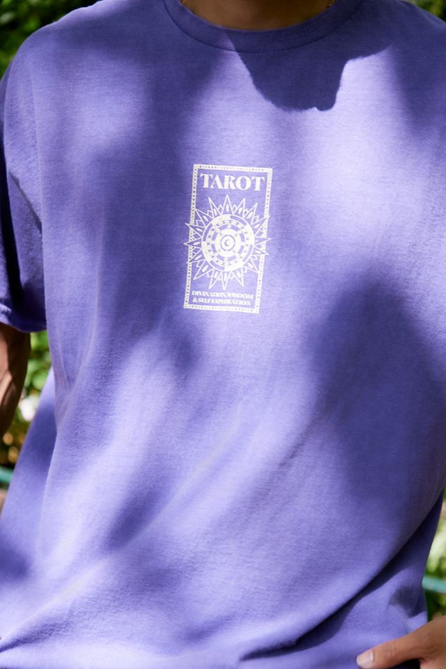 UO Blue Tarot Card T-Shirt  #3