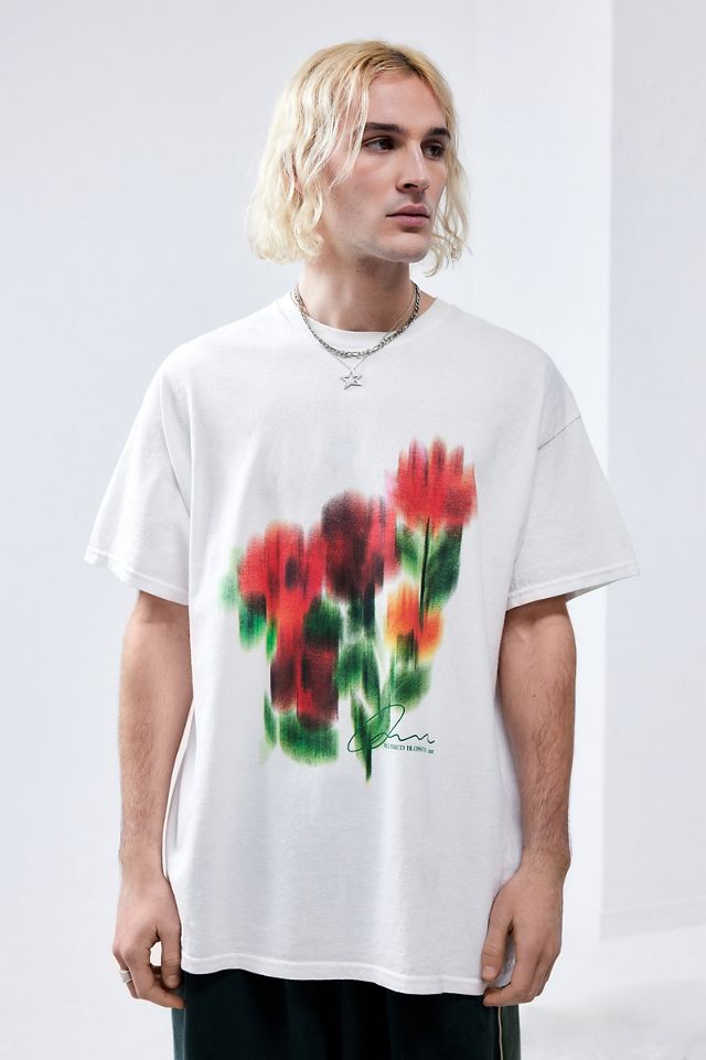 flower t shirt urban outfitters