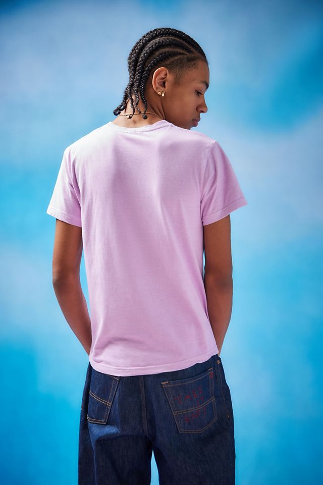iets frans... T-shirt rose avec logo graphique #3