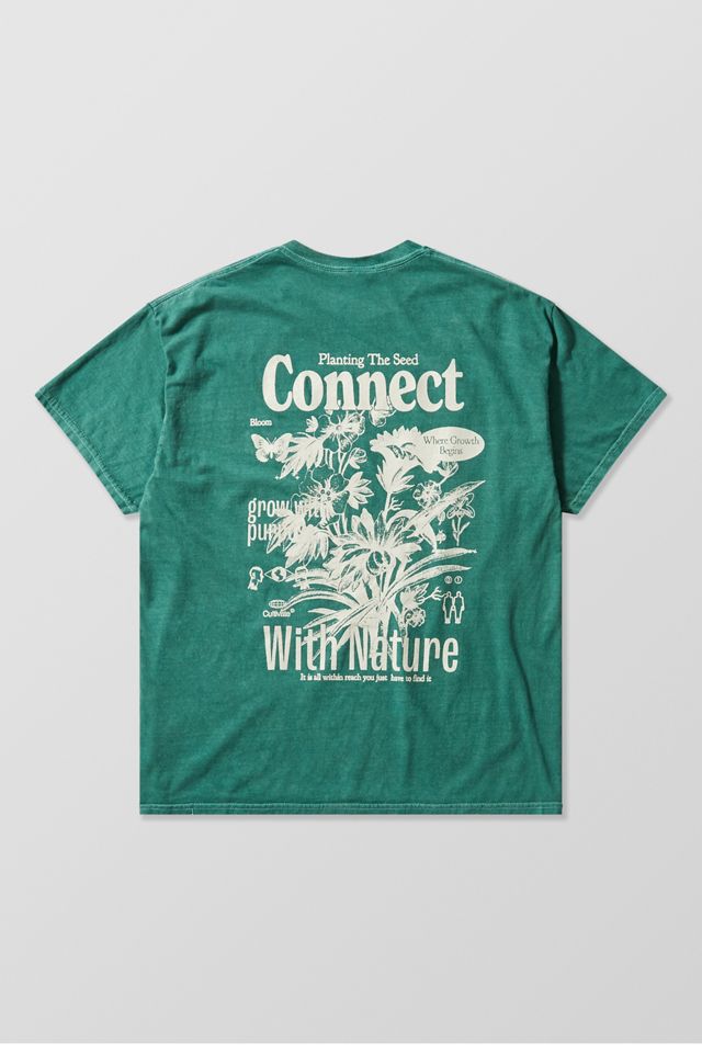UO Green Connect With Nature T-Shirt  #5