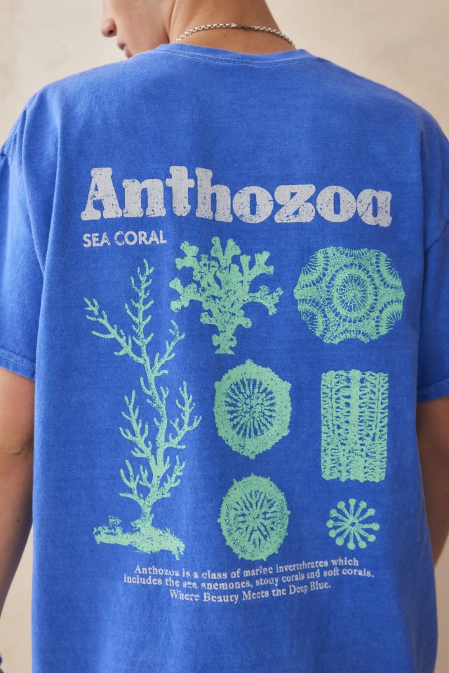 UO Blue Anthozoa T-Shirt  #3
