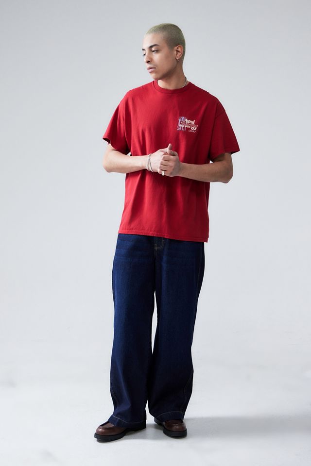 UO Red Astral Energy T-Shirt #2