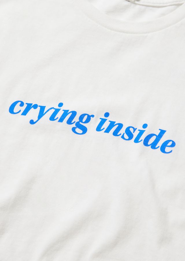 UO Crying Inside T-Shirt #2