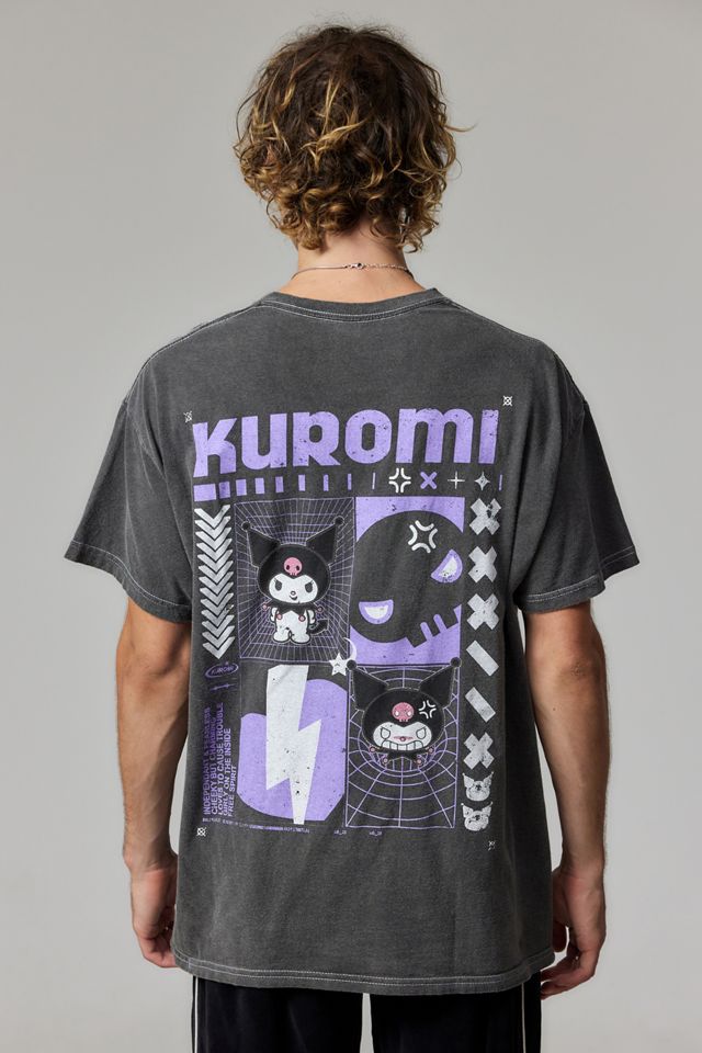 UO Black Kuromi T-Shirt | Urban Outfitters UK