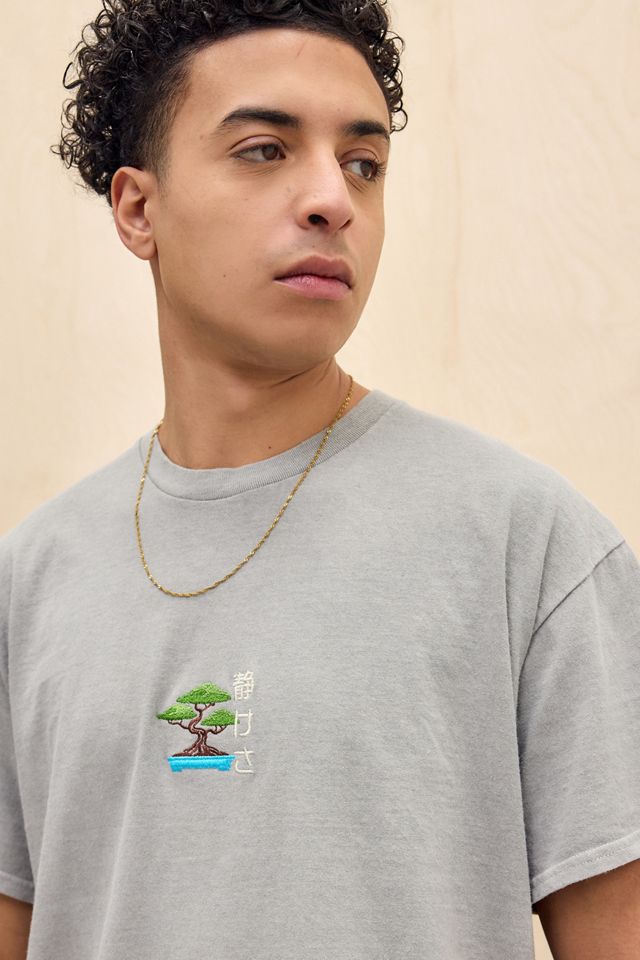 UO Dark Grey Bonsai Tree T-Shirt #1