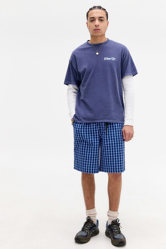 UO Blaues Chuo City T-Shirt #1