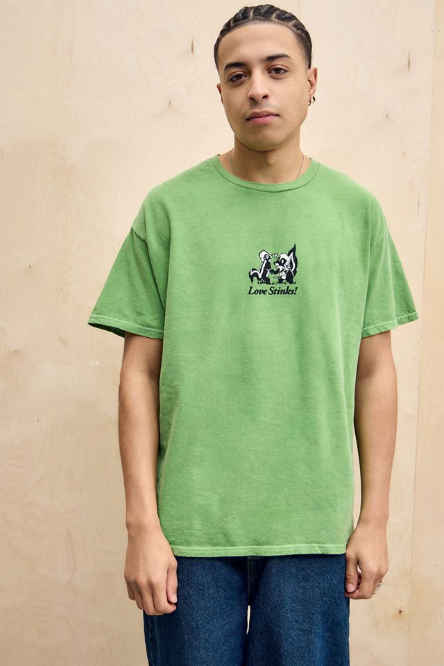 UO Green Love Stinks T-Shirt #2